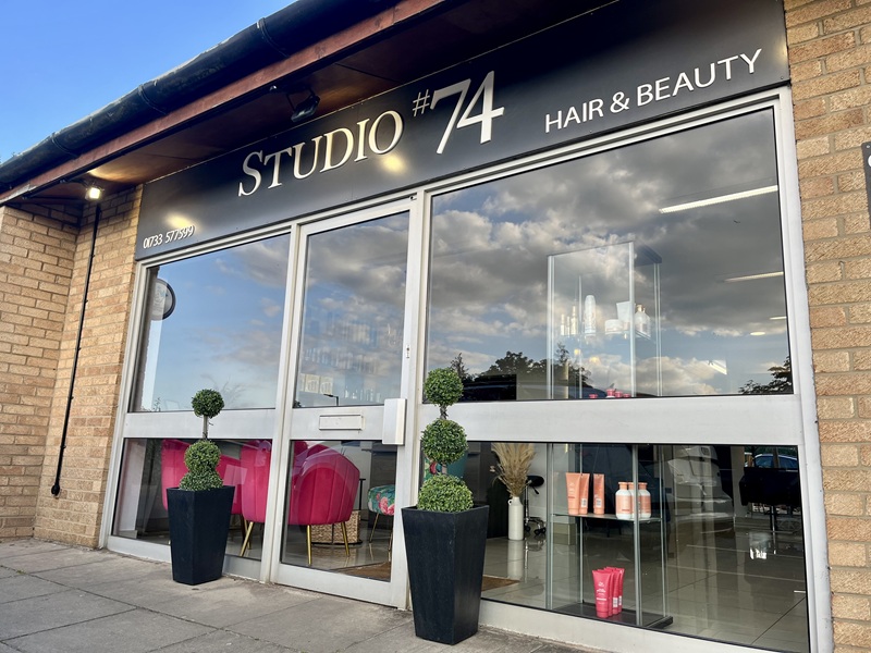 visit Studio 74 hair and beauty salon in Peterborough visit Studio 74 hair and beauty salon in Peterborough