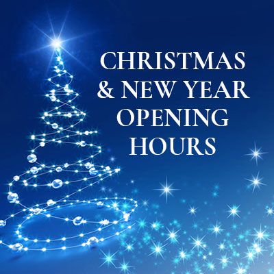 Festive Opening Times